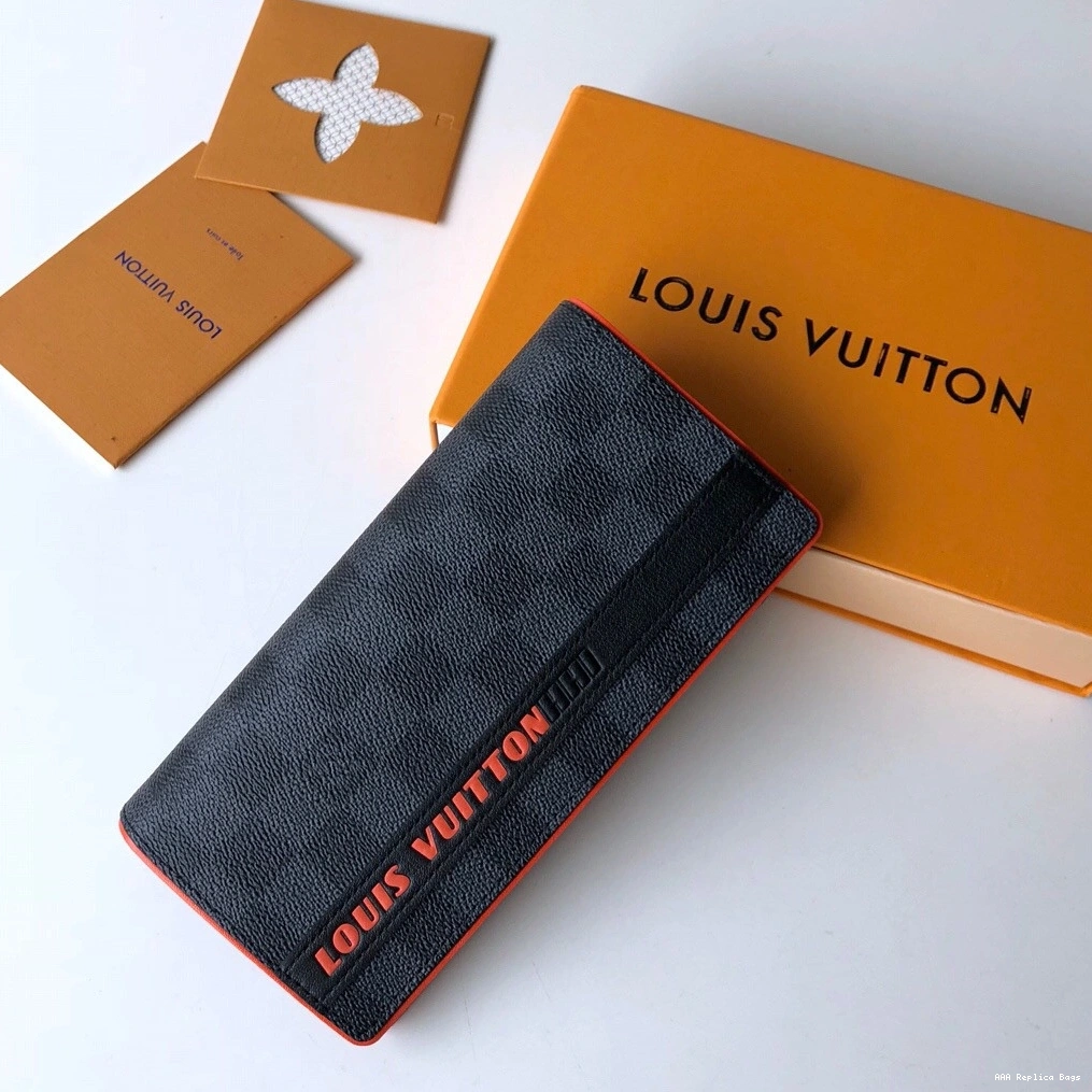 Aaa replica bags BRAZZA VUITTON LOUIS WALLET 0802